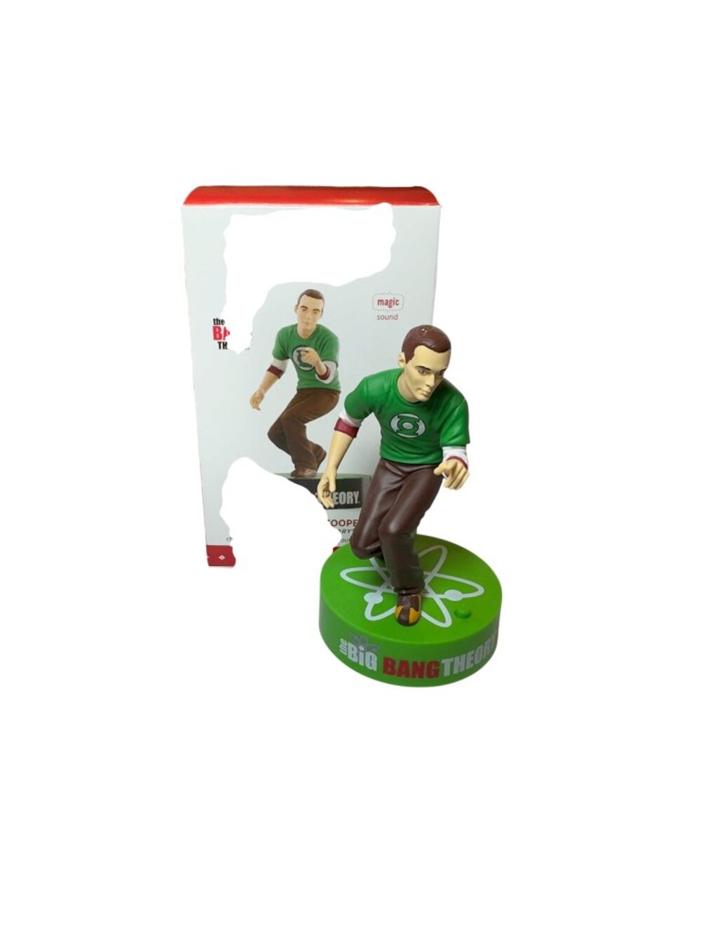 Hallmark Big Bang Theory Dr Sheldon Cooper Green Lantern Sound Ornament QXI2247